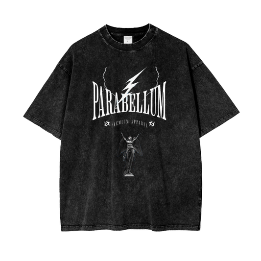 Acid Wash Oversize T-Shirt - Parabellum